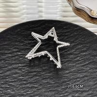 ราคา Silver metal shark clip hair clip 2024 new high end back head hair clip female large hair clip headwear (21630155559)