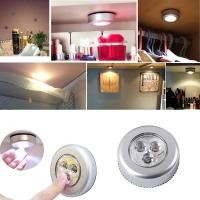 ราคา Mini LED Wireless Tap Touch Lamp Hand Pressing Light Car Small Night Lamp Paste Wardrobe Reading Light 拍拍灯 (20517801127)