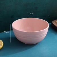 ราคา ชามฟางข้าวสาลี ขนาด 11 15cm ถ้วยข้าวใส่อาหาร ผลิตจากวัสดุธรรมชาติฟางข้าวสาลี ชาม ถ้วย ชามข้าว นำเข้าไมโครเวฟได้ (21987781162)