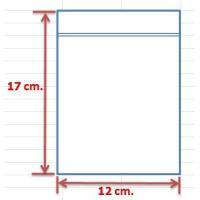 ราคา ถุงซิปล็อค ถุงซิปใส 12x17cm 50 ใบ แพค (1370230777)