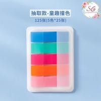 ราคา M532 BIGSALE Sticky note กระดาษโน๊ตคั่นหนังสือ เน้นข้อความแบบโปร่งใสสีพาสเทล โพสอิทพาสเทล โพสอิทสีฉูดฉาด (15774659401)