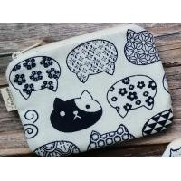 ราคา กระเป๋าใส่เหรียญผ้าฝ้าย กระเป๋าสตางค์ มีซับใน (21408750715)