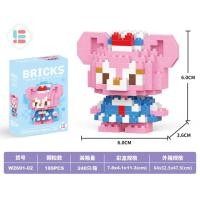 ราคา พร้อมส่ง บล็อกตัวต่อ รูปการ์ตูน 3 มิติ ของเล่นสําหรับเด็ก (21848568835)