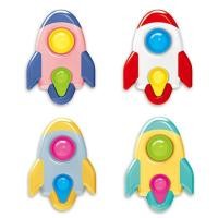 ราคา มินิที่เรียบง่าย Dimple กดฟองของเล่น Fidget แพ็คของเล่นปลดปล่อยความเครียด Kawaii จรวดสปินเนอร์ต่อต้านความเครียด Jouet Enfant Brinquedos (11806907462)