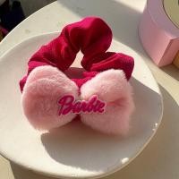 ราคา ยางรัดผม ตุ๊กตาบาร์บี้สีชมพูตุ๊กตาลำไส้ใหญ่มัดผมเครื่องประดับผมตัวอักษรเกาหลี (21570717739)