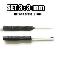 ราคา KUDOSTH เซ็ท 2ชิ้น ไขควงปากแบน ไขควงแฉก ขนาดเล็กเล็กราคาถูก ไขควง 4 แฉกเล็ก สำหรับงานเล็ก พกพา (9867381184)