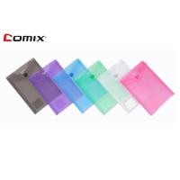 ราคา Comix A1856 กระเป๋ากระดุม แฟ้มใส่เอกสาร แฟ้มกระดุม A6 แฟ้มA6 อุปกรณ์การเรียนเครื่องเขียนนักเรียน สีสุ่ม (21506280188)