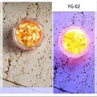 ราคา กากเพชรเม็ดใหญ่เรืองแสง กากเพชรตกแต่งเล็บ 12 สี (21474444168)