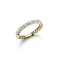 ราคา Jubilee Diamond แหวนเพชร Hexagon Harmonious Band Ring เพชรน้ำ 99 เพชรแท้ (20824455655)