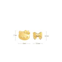 ราคา PRIMA Hello Kitty ต่างหูทองคำ 99 9 (21746012131)
