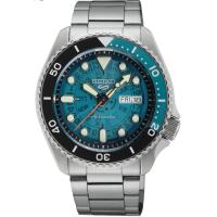 ราคา นาฬิกาข้อมือผู้ชาย SEIKO 5 Sports Automatic SKELETON Time Sonar ในยุค 70 รุ่น SRPJ45K1 หน้าปัดโปร่งสีฟ้า SRPJ47K1 หน้าปัดโปร่งสีน้ำตาล ขนาดตัวเรือน 42 5 มม (21413061190)