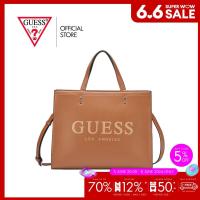 ราคา GUESS กระเป๋า รุ่น VY884125 LINDEY CARRYALL สีน้ำตาล (21857574442)
