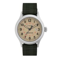 ราคา TIMEX TW2V65800 EXPDNORTH SIERRA นาฬิกาข้อมือผู้ชาย สายผ้า สีเขียว หน้าปัด 40 มม (20669535164)