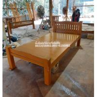 ราคา เตียงไม้สักทองหัวระแนง 3 5ฟุต ส่งฟรียกเว้นภาคใต้ (7185606179)