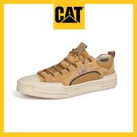 ราคา Caterpillar รองเท้าผ้าใบผู้ชาย รองเท้าเทรนเนอร์ผู้ชายทรงเตี้ย รองเท้าผ้าใบหนังแท้ CAT011401 Men Sneakers (21291283155)