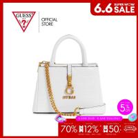ราคา GUESS กระเป๋าถือ รุ่น CA921276 G JAMES MINI SATCHEL สีขาว (21560237627)