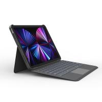 ราคา WIWU Combo Touch iPad Keyboard Case คีย์บอร์ดเรืองแสงที่ถอดออกได้คลิกทุกที่ Trackpad Smart Connector Oxford Grey USA Layout (21870324344)