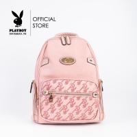 ราคา Playboy PB Lover Bag กระเป๋าเป้ผู้หญิง ลิขสิทธิ์แท้รุ่น ST B242PB564 ดีไซน์สกรีนโลโก้ มี 2 สี สีดำและสีชมพู (21930392013)