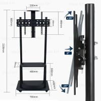 ราคา ขาตั้งทีวี 75 นิ้ว ขาตั้งทีวีล้อเลื่อน วงเล็บห้องประชุมทีวี ปรับได้ รองรับทีวียี่ห้อส่วนใหญ่เช่น TCL LG เหมาะสำหรับบ้าน สำนักงาน และสถานที่พักผ่อน (21875762890)