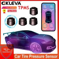 ราคา EKLEVA รถมอเตอร์ไซค์ใช้ได้กับระบบ Android IOS BLE TPMS เซนเซอร์วัดความดันกันน้ำได้ระบบเตือนภัยภายนอกเซนเซอร์วัดแรงดันลมยางเซนเซอร์วัดความดัน S บลูทูธ4 0 5 0 (21331401025)