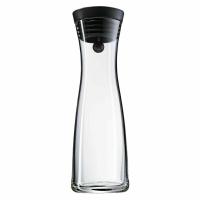 ราคา Water Carafe 1 8L High Borosilicate Glass Bottle Basic Tilting Lid Closure Jug (20764955876)