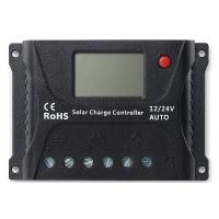 ราคา 10A 20A 12V 24V Auto Solar Charger Controller HP2410 HP2420 Solar Panel Battery Charger Controller LCD screen Solar home system Wires Leads Adapters (19714599451)