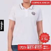 ราคา WRANGLER เสื้อยืดโปโลผู้หญิง คอลเลคชั่น Wrangler Keeps You Cool ทรง Regular รุ่น WR S424WPOLS39 (21897144953)