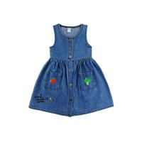 ราคา Chelsee ชุดยีนส์เดรสกระโปรง เด็กผู้หญิง รุ่น 238029 ปักลาย มีกระเป๋าหน้า ผ้ายีนส์เดนิม นิ่ม ผ้าบาง อายุ 2 9 ปี เสื้อผ้าเด็ก (21611187097)
