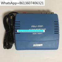 ราคา 168ตัวแปลง AV RF6 12CH AV SWITCH RF modulator set top modulato AV TO Old (20067012236)