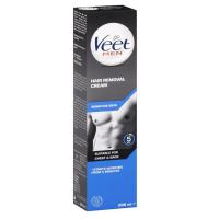 ราคา ครีมกำจัดขนผู้ชาย ของแท้100 Veet for men hair removal cream sensitive 200 ml (19334705096)