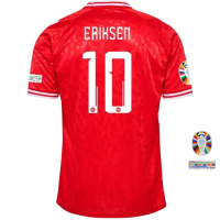 ราคา Denmark เสื้อฟุตบอลเดนมาร์ก เหย้า ยูฟ่า ยูโร UEFA Euro 2024 25 เสื้อฟุตบอลชาย (21888044315)