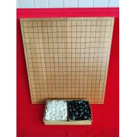 ราคา กระดานหมากล้อม หมากล้อม กระดานโกะ พร้อมตัวหมาก พร้อมใช้งานทันที (21729749987)