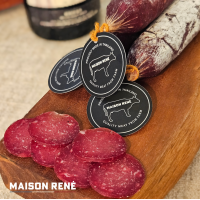 ราคา 100 Beef Salami 152g with red wine cold cut made in Thailand ซาลามี่เนื้อวัว ไส้กรอกเนื้อวัว100 เนื้อวัวโคขุนโพนยางคำรสไวน์แดง (21993541964)