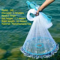 ราคา 7 14ศอก แหฝรั่ง แห่จับปลา แหจานบิน fishing net แหญี่ปุ่น แหรูด แหฝรั่ง ถูกๆ แหจีน แห่ฟรั่ง แหไทยถูกๆ (21994453118)