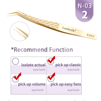 ราคา เครื่องมือแหนบสำหรับแต่งหน้าตัวต่อขนตาจาก Lashtalk จาก Nagaraku สแตนเลส FakeLashes ที่ไม่ใช่แม่เหล็กปริมาณวัสดุที่ถูกต้อง (17540685290)