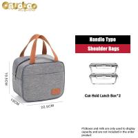 ราคา กระเป๋าใส่อาหารกลางวันความร้อนสำหรับผู้ชายและผู้หญิงผ้ากันน้ำ Oxford อลูมิเนียมฟอยล์ฉนวนกันความร้อนกระเป๋าสะพาย (13448893135)