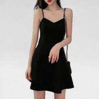 ราคา Closet Crush เดรสสั้นสายเดี่ยวกระโปรงพอง สีดำ (21685966387)