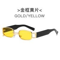 ราคา YIPINYOUYOU丨แว่นตากันแดดแบบใหม่แว่นกันแดดกรอบขนาดเล็กกรอบโลหะทรงสี่เหลี่ยมสำหรับเดินทางกลางแจ้งแว่นกันแดดแนวโน้มแฟชั่นเสริมบุคลิกสำหรับผู้ชายและผู้หญิง (21893158696)