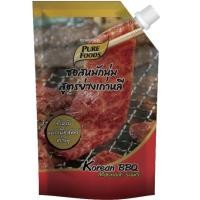 ราคา ซอสหมักนุ่ม ตราเพียวฟู้ดส์ สูตร พริกไทยดำ เทอริยากิ แม็กซิกัน ย่างเกาหลี พริกเกาหลี ซอสหมักไก่ย่าง ซอสหมักหมู ซอสผัด (14068403962)