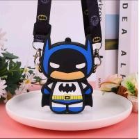 ราคา พร้อมส่ง กระเป๋าสะพายข้าง กระเป๋ากันน้ำ ลายการ์ตูน ซุปเปอร์ฮีโร่ กระเป๋าซิลิโคน กระเป๋าเด็ก ใส่เหรียญได้ สไปเดอร์แมน ไอร่อนแมน กัปตันอเมริกา (21816786399)