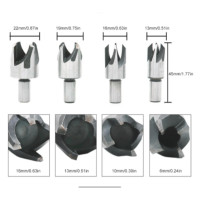 ราคา ดอกเจาะทำเดือยไม้ เดือยตรง เดือยเทเปอร์ ยกชุด 4 ดอก (16231414287)