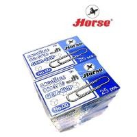 ราคา HORSE ตราม้า ลวดเสียบหัวกลม NO 00 50มม 25ตัว กล่อง จำนวน 10 กล่อง แพ็ค (7758721348)
