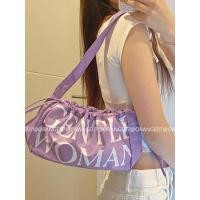 ราคา กระเป๋าสะพายข้าง กระเป๋า กระเป๋าผ้า ถุงผ้าหูรูด 4สีให้เลือกได้ พร้อมส่ง (21785183112)