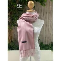 ราคา Scarf ผ้าสีพื้น ผ้าพันคอ ผ้าคลุมไหล่ ผ้าแคชเมียร์ ผ้าเนื้อหนา cashmere (15680071631)