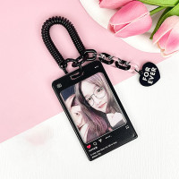 ราคา เคสกรอบรูป Instagram การ์ดอลิริคที่ใส่บัตรประชาชนภาพถ่ายโปร่งใสพร้อมพวงกุญแจเชือกฤดูใบไม้ผลิ (21149783758)