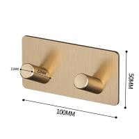 ราคา ตะขอ ตะขอแขวน ตะขอสแตนเลส ตะขอติดผนัง ที่แขวน ตะขอแปะผนัง ติดผนังไม่ต้องเจาะ สแตนเลส (21290006252)