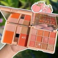 ราคา Kiss Beauty เซตแต่งหน้า 2 ชั้น อายแชร์โดว์ บลัชออน เนื้อแมท สีสวยติดทน No 87117 03 (21904893424)