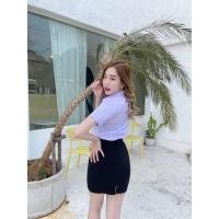 ราคา กระโปรงนักศึกษาทรงเอยาว16 18 (21698129274)