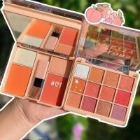 ราคา Kiss Beauty เซตแต่งหน้า 2 ชั้น อายแชร์โดว์ บลัชออน เนื้อแมท สีสวยติดทน No 87117 03 (21904893423)