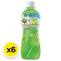 ราคา กาโตะ น้ําเมลอน 25 ผสมวุ้นมะพร้าว 320 มล x 6 KATO 25 Melon Juice with Nata de Coco 320 ml x 6 (21006831732)